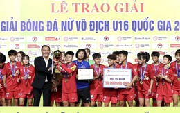 Phong Phú Hà Nam vô địch Giải bóng đá nữ U16 quốc gia 2022