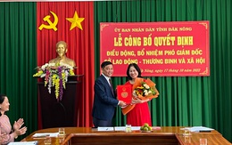 Phó giám đốc Sở Lao động - Thương binh và Xã hội Đắk Nông nộp đơn nghỉ việc sau 1 tháng bổ nhiệm