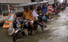 'Taxi ôm' lên ngôi ở Philippines khi mưa lũ thành chuyện cơm bữa