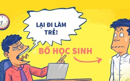 Nỗi khổ của 'bố học sinh'