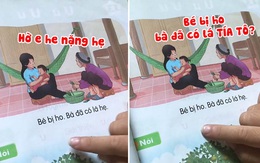 Mẹ trẻ bất lực nghe con gái học đánh vần