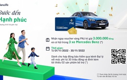 Manulife Việt Nam triển khai chương trình khuyến mại ‘Bước đến Hạnh phúc’