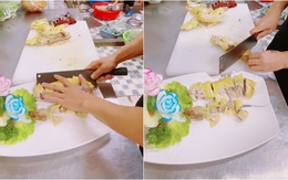 Cao thủ chặt gà tan nát đĩa