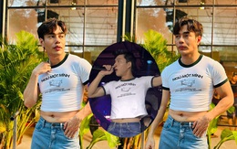 Lê Dương Bảo Lâm 'bày trò hề' khi mặc crop top khoe bụng mỡ