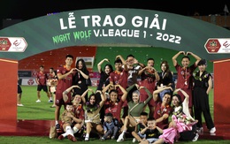 Bảng xếp hạng chung cuộc V-League 2022: Hà Nội vô địch, Sài Gòn xuống hạng