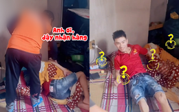 Anh shipper phục vụ 'tận giường' vì gọi mãi khách không nghe máy