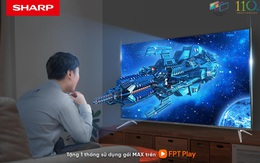 Sharp Aquos TV - tuyệt tác đến từ khung hình tỉ màu