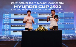 Cúp bóng đá 7 người quốc gia 'cạnh tranh' cùng World Cup 2022