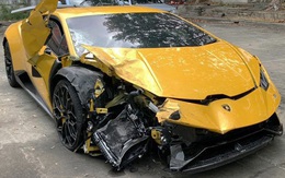 Lamborghini Aventador phóng ẩu, làm tan tành 3 xe nhưng người ngồi trong không hề hấn