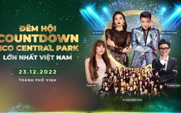 Đêm hội Countdown lớn nhất thành Vinh: Đại tiệc của âm thanh, ánh sáng