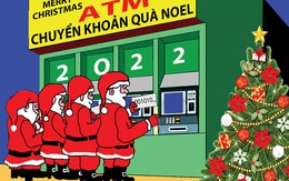 Sáng nay mới nhận được quà Giáng sinh do ông già Noel bị... kẹt