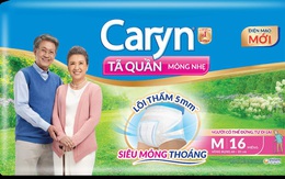 Tã quần Caryn - mỏng thoáng tuyệt vời, yêu đời phơi phới