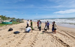 Phát hiện cẳng chân người ở bãi biển Phan Thiết