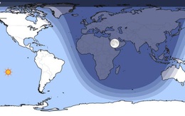 86% dân số thế giới sẽ trải qua bầu trời tối đen 'như mực' vào ngày 7-12