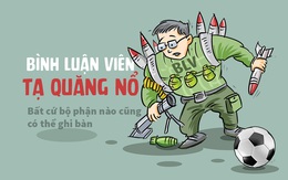 Bình luận viên bóng đá: Kẻ chê, người khoái