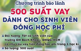 Cựu sinh viên Bách khoa bảo lãnh 500 suất vay với lãi suất ưu đãi cho sinh viên