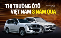 Thị trường ôtô Việt 3 năm qua: Toyota bán nhiều nhất, người Hà Nội đăng ký nhiều xe nhất