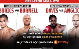 Bellator MMA 276: Adam Borics so tài Mads Burnell