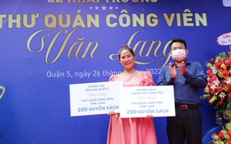 Không gian đọc sách lý tưởng mở miễn phí ở công viên Văn Lang, điểm gặp gỡ của người yêu sách