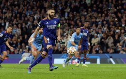 Video: Cú panenka lạnh lùng của Benzema vào lưới Man City