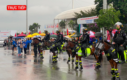 Trực tiếp: Lễ khai mạc SEA Games 31 trước giờ G, an ninh quanh sân Mỹ Đình được thắt chặt