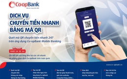 Co-opBank ra mắt dịch vụ chuyển tiền nhanh bằng mã QR