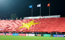 Sân Việt Trì sẽ được phủ kín bởi 3.000 lá quốc kỳ trong trận U23 Việt Nam - U23 Myanmar