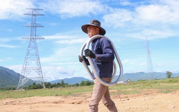 Chạy đua với thời tiết trên công trường điện Ninh Thuận