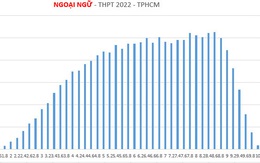 TP.HCM có điểm thi tốt nghiệp THPT trung bình môn tiếng Anh cao nhất nước