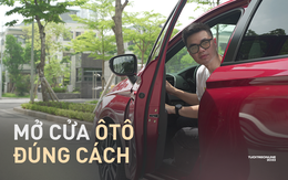 Mở cửa ôtô an toàn - Quy tắc người dùng nên thuộc lòng