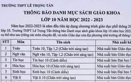 'Mua một bộ sách giáo khoa mà quá nhiêu khê'