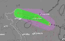 Bão số 3 có thể tăng cấp 12, giật cấp 15, miền Bắc mưa to từ chiều mai