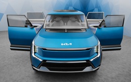 Kia EV9 khoe ảnh cận hoàn chỉnh, ra mắt ngay đầu năm sau