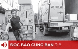 Xăng giảm giá liên tục, hàng hóa 'im ru'