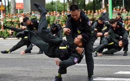 Bình Phước thành lập Trung đoàn Cảnh sát cơ động dự bị chiến đấu