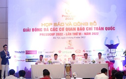 12 đội tham dự Giải bóng đá các cơ quan báo chí toàn quốc - Press Cup 2022