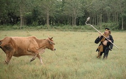 Mẹ bầu 7 tháng tung tăng vác bồ cào hóa Trư Bát Giới cực yêu