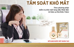 Tầm soát miễn phí bệnh khô mắt cho người lớn tuổi với phương pháp Nhật Bản