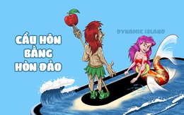 Robinson và 'hòn đảo động đậy'