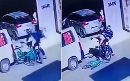 Chàng trai chạy xe đạp bỗng gặp chân ái cuộc đời