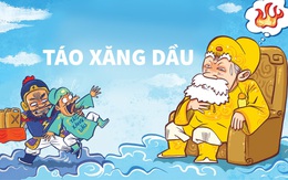 Ngọc Hoàng té ghế vì món quà từ Táo xăng dầu