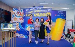 Trao thưởng đợt 5 chương trình 'Bật nắp trúng 1kg vàng'