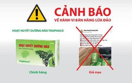 Tung chiêu 99.000 đồng 5 hộp thuốc hoạt huyết dưỡng não, mua thật ra 'hàng nhái'