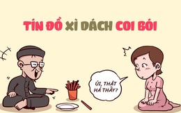 Tín đồ xì dách đi coi bói đầu năm