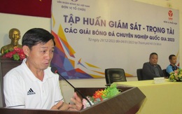 Trọng tài phía Nam đã sẵn sàng cho mùa giải 2023