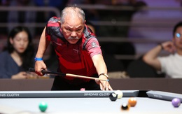 Huyền thoại Efren Reyes thua ở trận biểu diễn tại Hanoi Open Pool