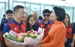 Đoàn thể thao người khuyết tật Việt Nam lên đường dự Asian Para Games 4