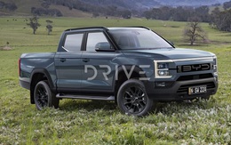 Bán tải điện Trung Quốc lộ thiết kế nửa giống Ford Ranger, nửa giống F-150