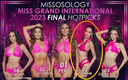 Lê Hoàng Phương được dự đoán lọt Top 3 Miss Grand International 2023