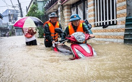 Miền Trung lại có mưa lớn từ chiều nay, có nơi trên 400mm